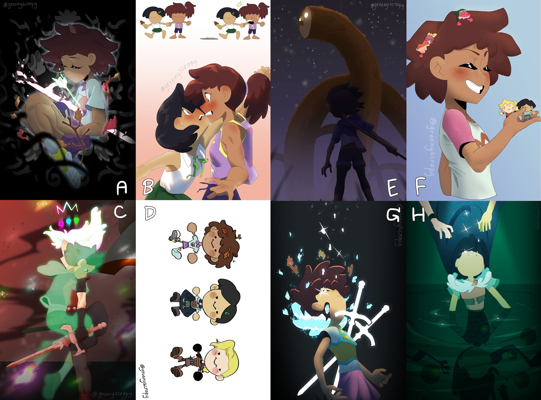Amphibia Prints SET 1 - Etsy