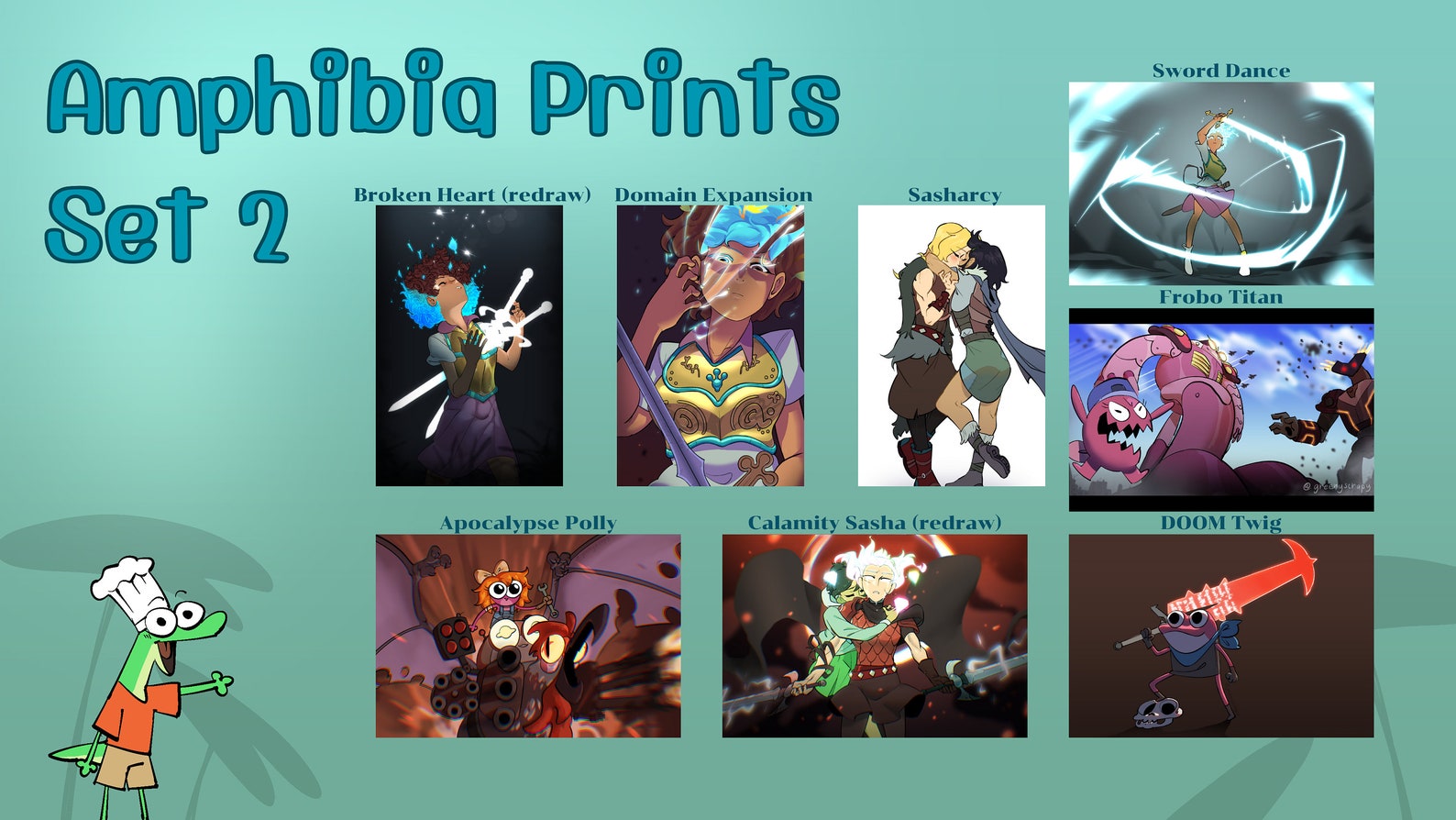 Amphibia Prints SET 2 - Etsy
