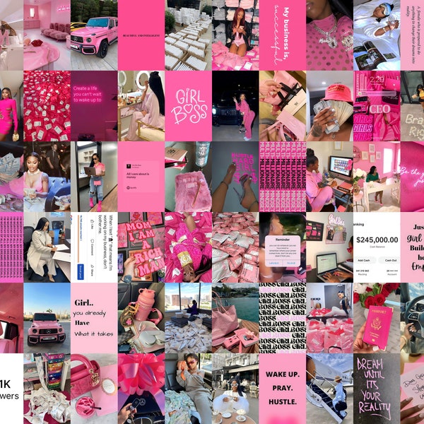 60pc Girl Boss Aesthetic Wall Collage (DIGITAL ONLY)