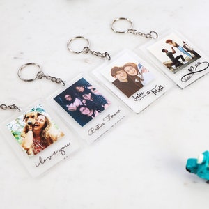 Custom Photo Keychain | Personalized Photo Keychain | Anniversary Gift | Gift for Him | Gift for Her | Christmas gifts
