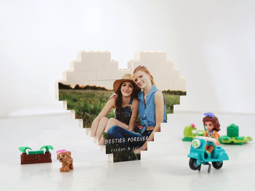 Custom Building Block | Photo & Location Map Brick Puzzle | Photo ...