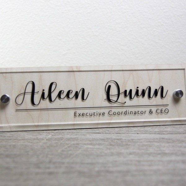 Wall Mount Name Plates Etsy