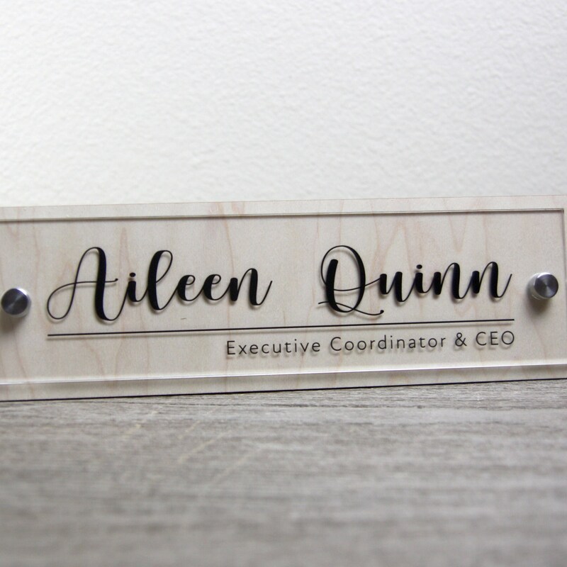 Wall Name Plate - Etsy