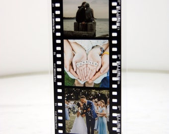 Acrylic Photo Film Roll | Personalized Photo Plaque | Memory Film Strip | Cameral Roll Photo | Mother's Day Gift