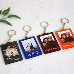 Custom Photo Keychain Personalized Photo Keychain Anniversary Gift Gift for Him Gift for Her Christmas gifts image 4