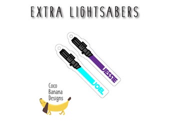 Acrylic Lightsaber Keychain Add-on