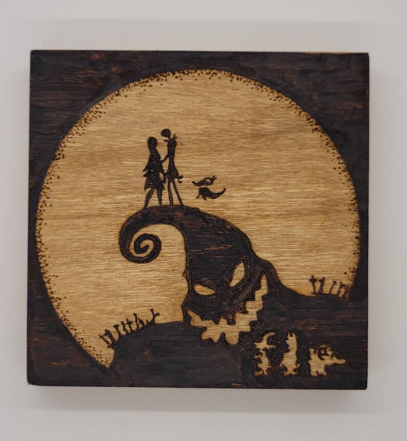 Nightmare Before Christmas Handmade Wood Decor Etsy