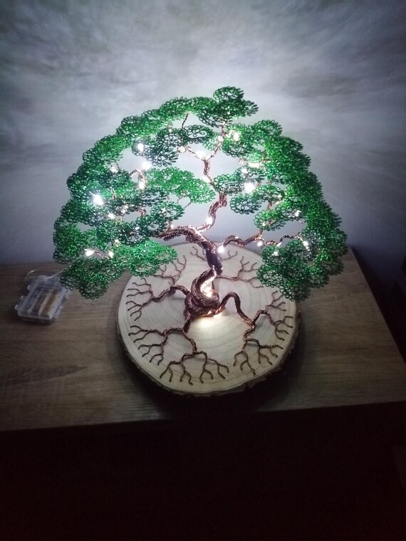 wiecca rzeba bonsai z drutu aluminiowego - Etsy Polska
