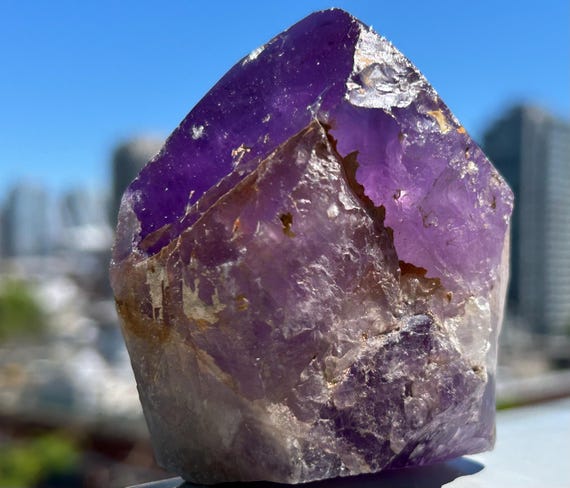 5.バイーア州産☆アメジストファントムポイント 5.バイーア州産