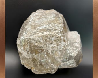 825g Rare Herkimer Diamond: Large Tabular Quartz with Gem Ryder  | Collectors| Fonda New York