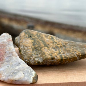 200g Ocean Jasper polished stone set