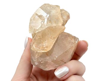 Rare Gwindel Quartz Specimen - Natural Twisted Three Crystal- Pakistan
