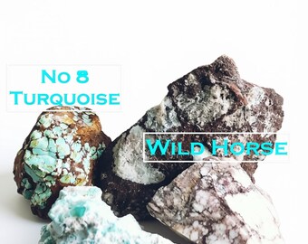 140g Turquoise Collectors Mini Set - No 8/arkansas/wild Horse