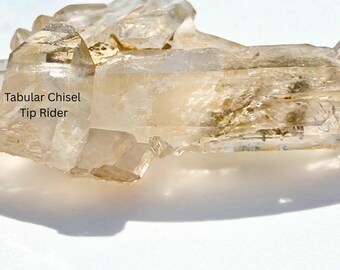 Gold Lemurian Chlorite Quartz Mini Cluster: Zeca du Sousa, Brazil, Seed Crystal