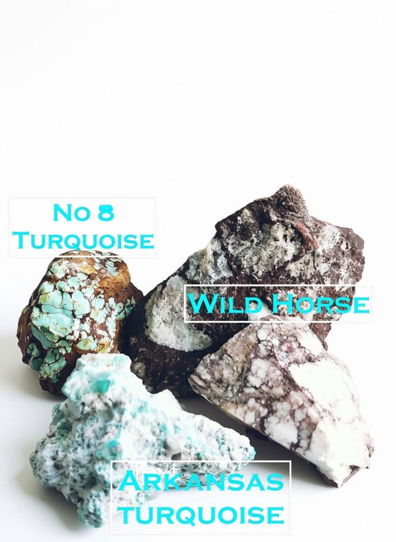 140g Turquoise Collectors Mini Set - No 8/arkansas/wild Horse
