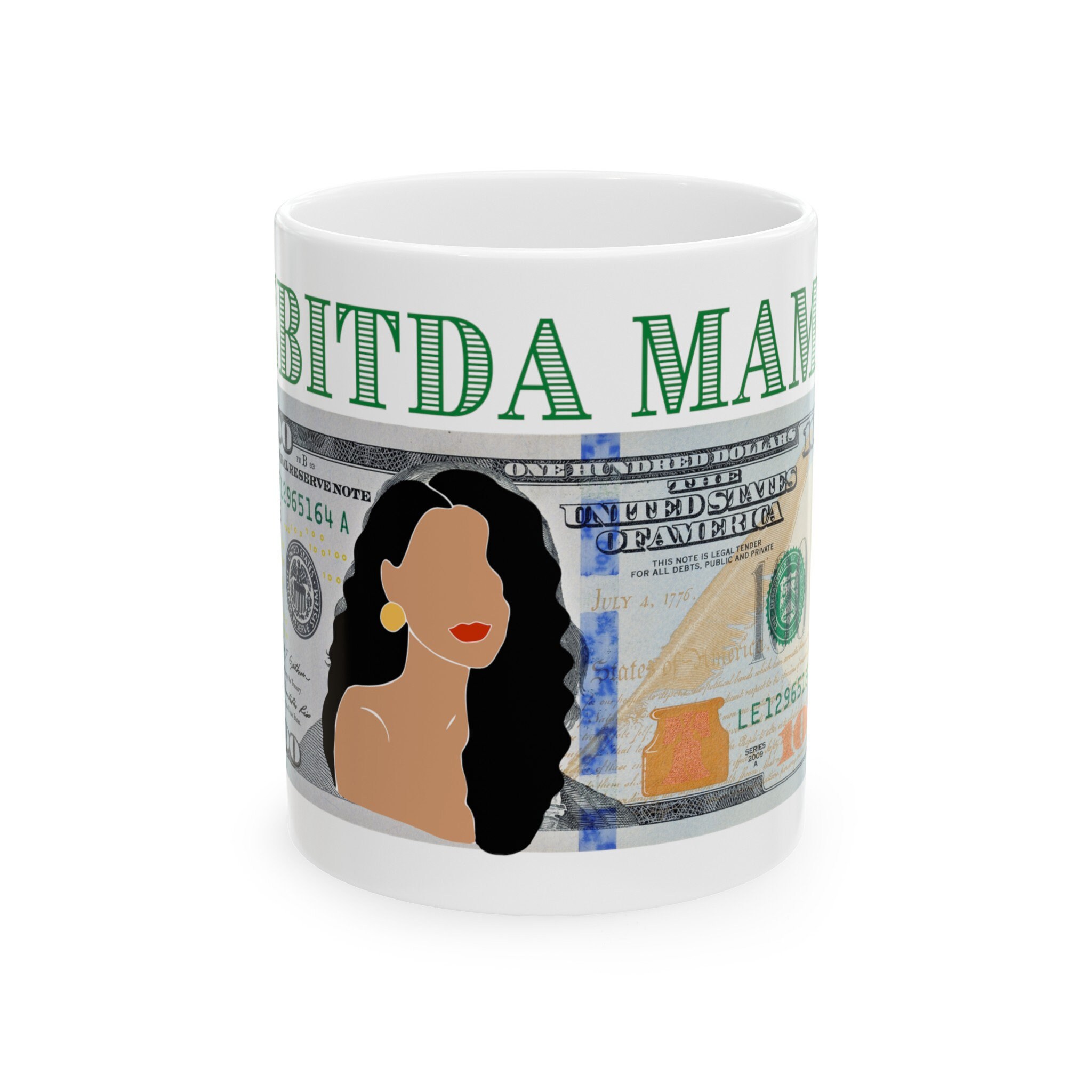 Mug EBITDA MAMA - Cadeau parfait pour la fête des Mères pour les femmes travaillant dans la finance, la comptabilité et la banque d'investissement Mug de 11 oz