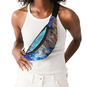Beachy Crossbody Sling Bag by Aardvark Art