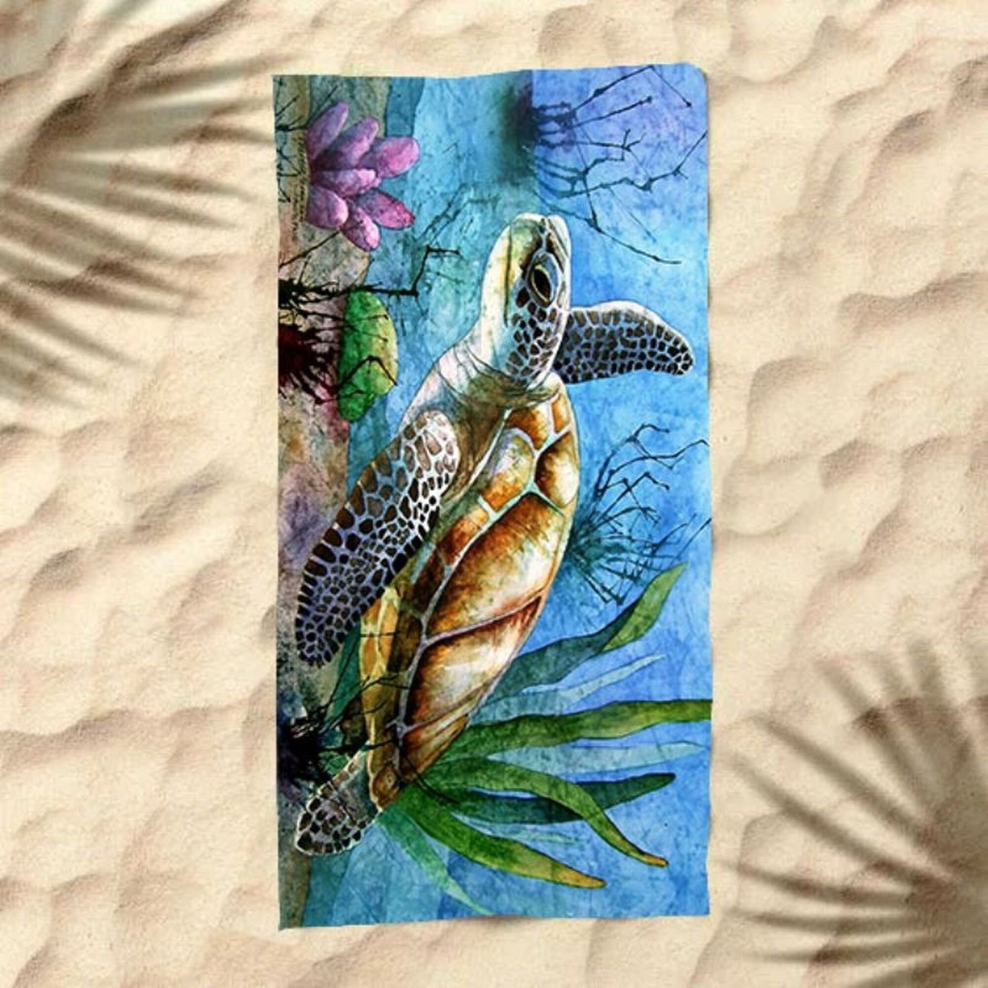 Custom Printed Beach Towels 75x150cm or choose designs | Etsy