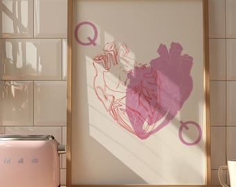 Queen of Hearts-Digital Print