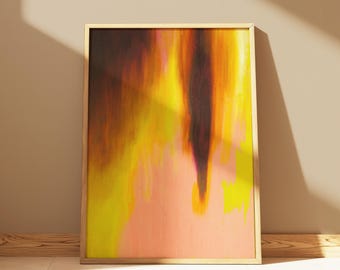 Burned 1-Digital Print