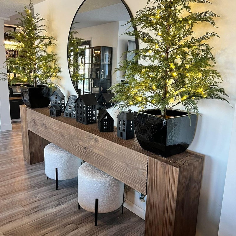 Rustic Console Table - Etsy