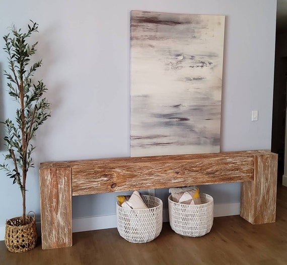 Modern coastal 2024 console table