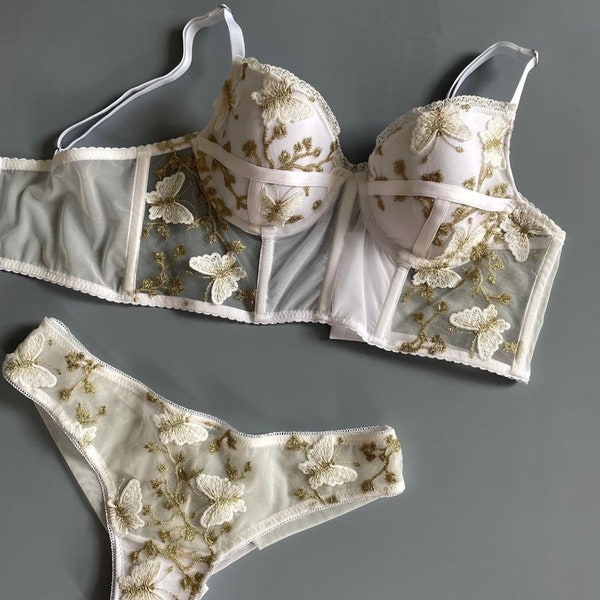 Sexy nude lingerie - Etsy France