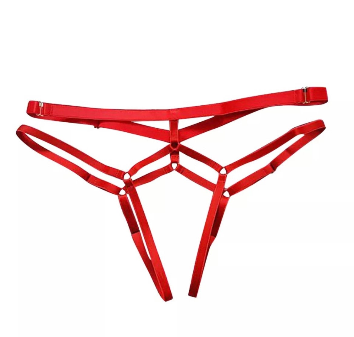 Body Harness With Low Door of Full Frontal Nudity Open Lingerie and ...