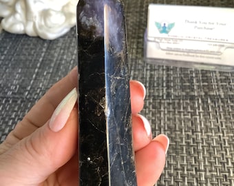 Purple Chalcedony point