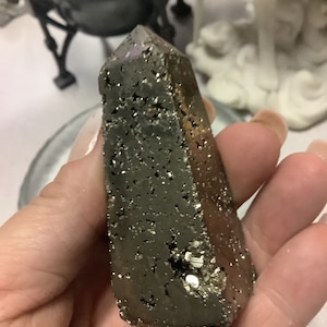 3”x1”x1” Grade AAA Natural Pyrite point