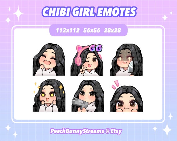 GET THIS NEW CUTE CHIBI GIRL BUNDLE.. 