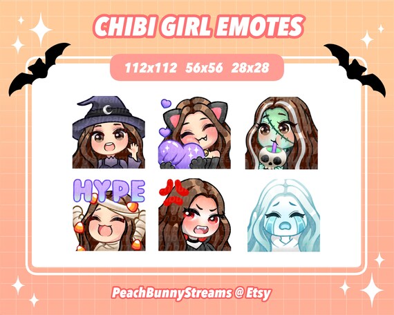 Twitch / Discord Emote Pack Among Us Black 