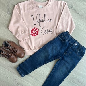 Valentine Kisses Infant / Toddler Sweatshirt