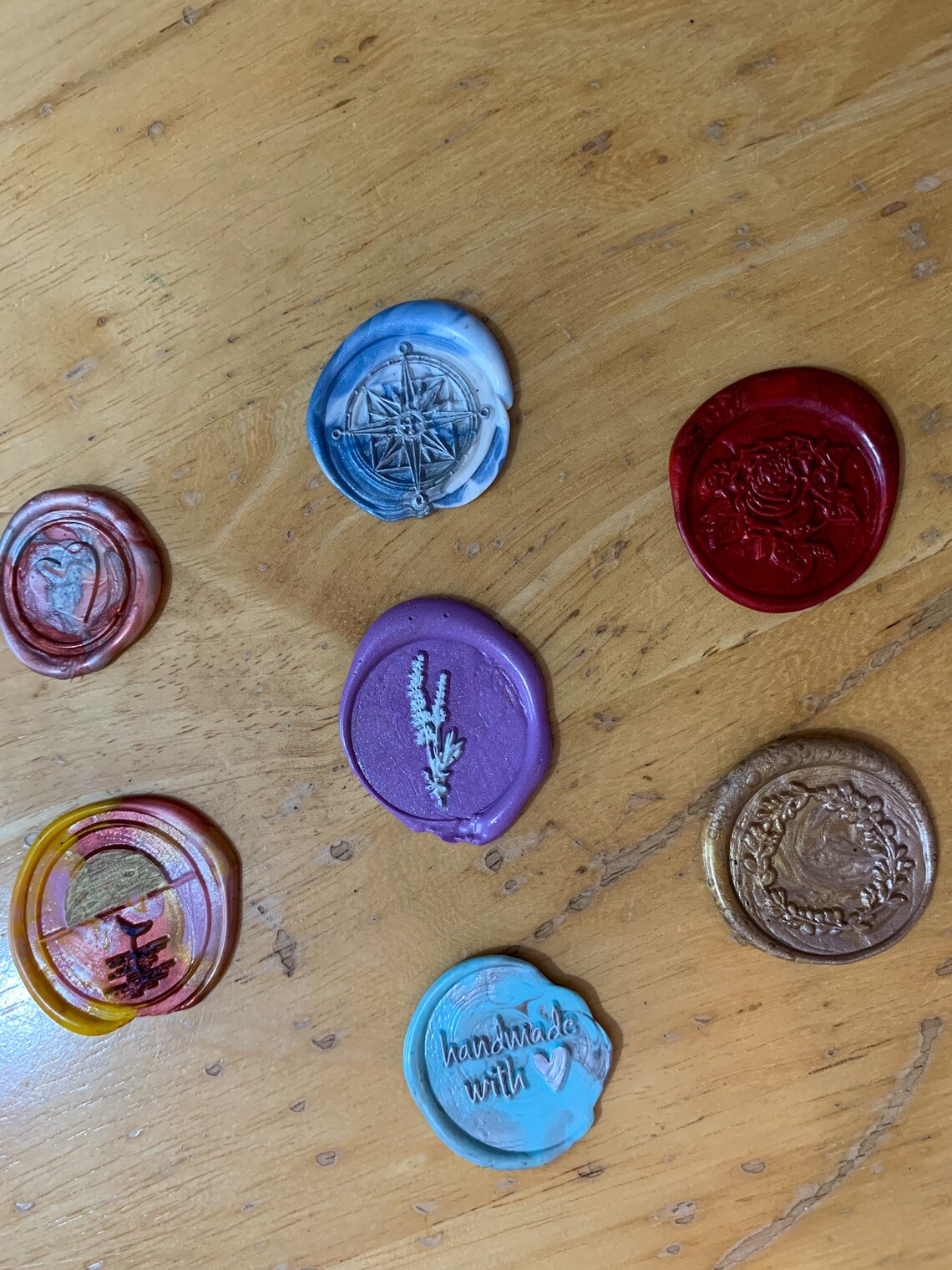 Customisable selfadhesive waxseals Etsy