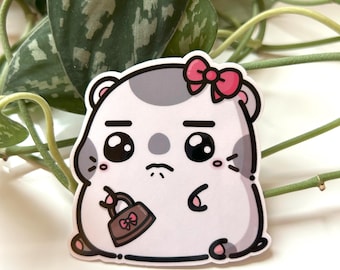 Kawaii Hamster Sticker | Cute Hamster Sticker