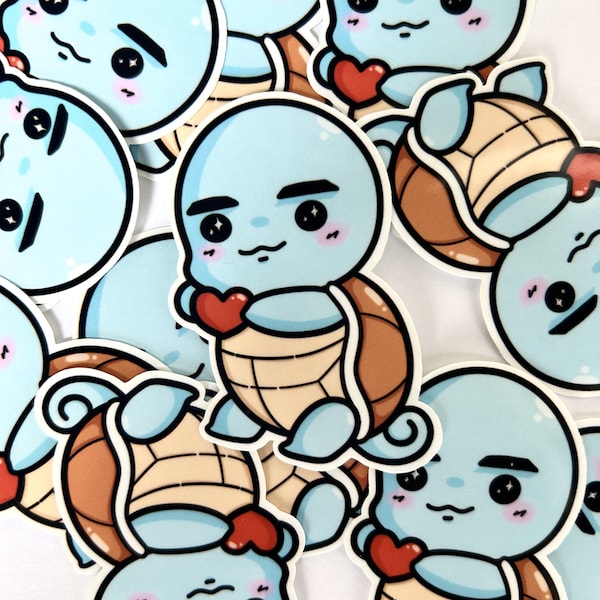 Big Crush Squirtle | Pokemon Stickers