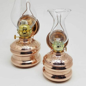 Kupfer Öl Lampe, Türkische Nostalgische Wand Montierbare Gas Lampe