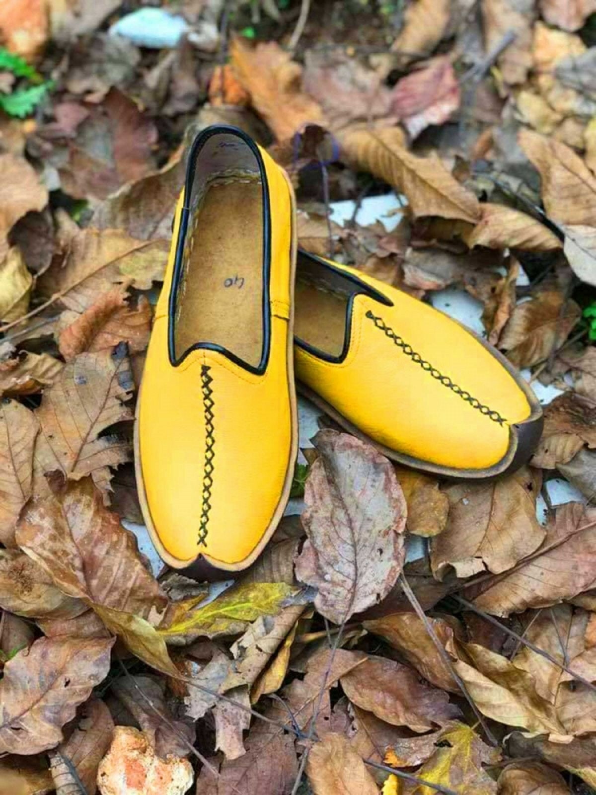 Yellow Sabah Slip On - Etsy display picture 3