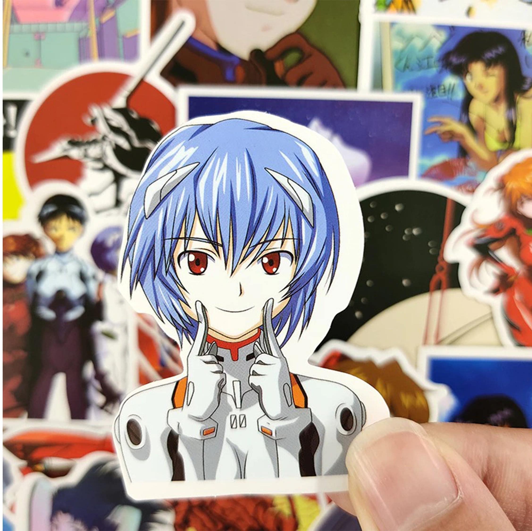 Pegatinas de Neón Genesis Evangelion Etsy