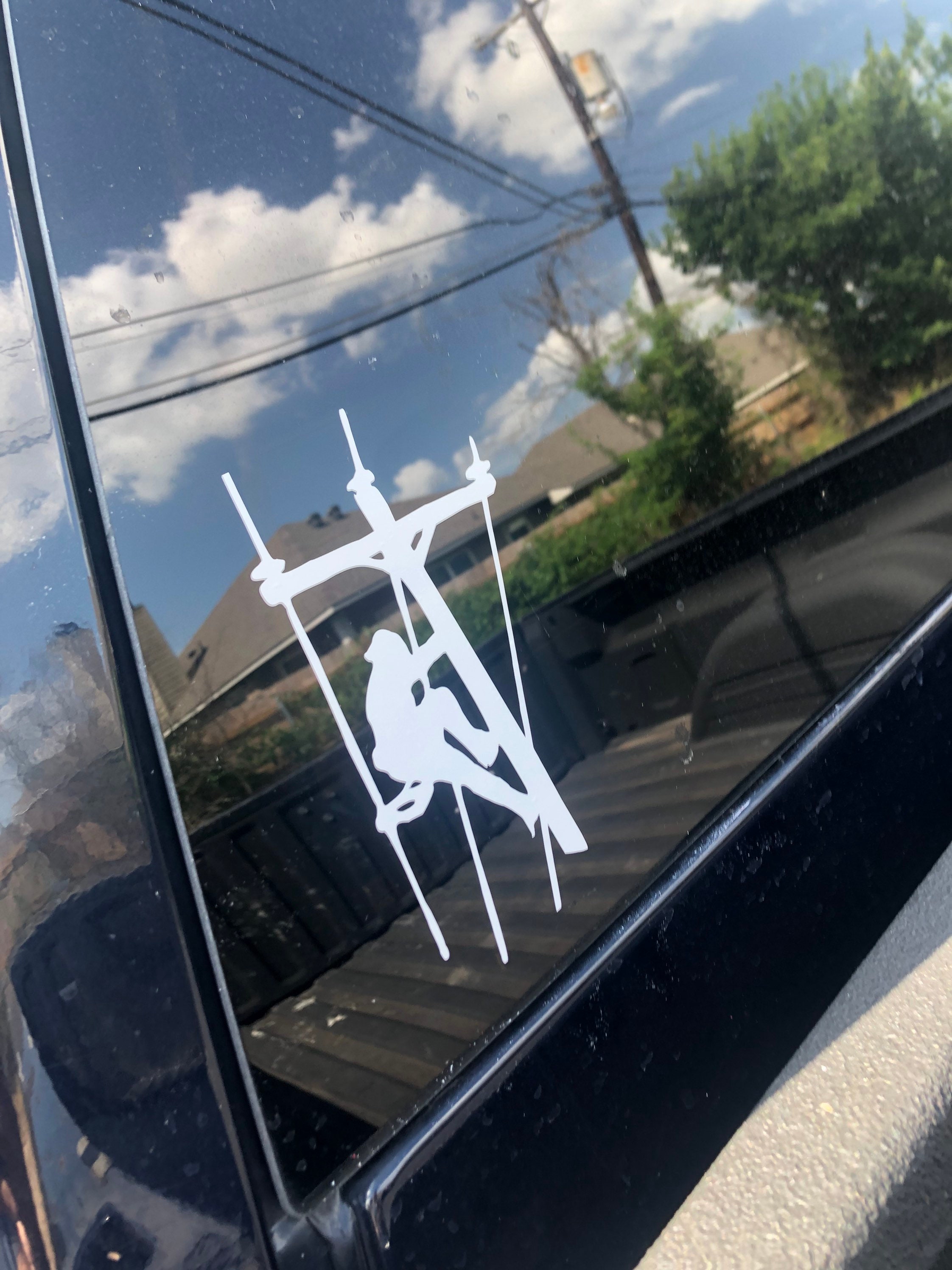 Lineman car/truck decal Etsy