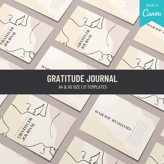 Gratitude Journal Printable Morning Ritual Evening Ritual - Etsy