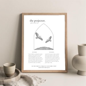 Human Design Print - Projector 8X10 Digital Download