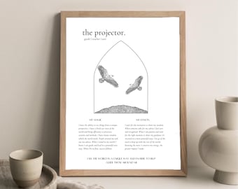 Human Design Print - Projector 8X10 Digital Download