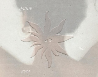 Hand-Drawn Flower Star Logo – Unique Coastal Brand Design