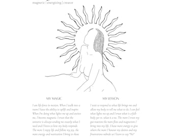 Human Design Type Print Set: Reader Pack, Magic & Lessons (Digital Download)