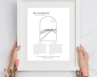 Human Design Print - Manifestor 8X10 Digital Download