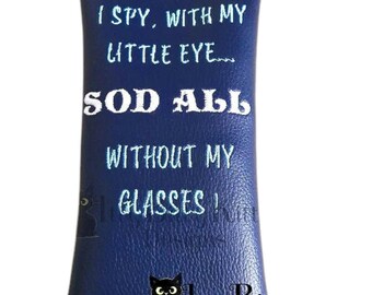 Snap Closure Glasses Case Sod All minimum 7x12" hoop - EMBROIDERY FILE