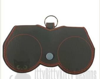 Split File Sunglasses Case, minimum 5x7" hoop - EMBROIDERY FILE