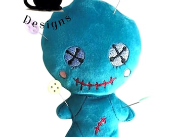 Pin Cushion BERT Voodoo doll -in the hoop, minimum 5x7" hoop - EMBROIDERY FILE