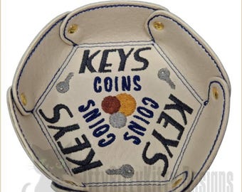 ITH bowls set of 3 sizes Mens bowls minimum 6x10" hoop - EMBROIDERY FILE
